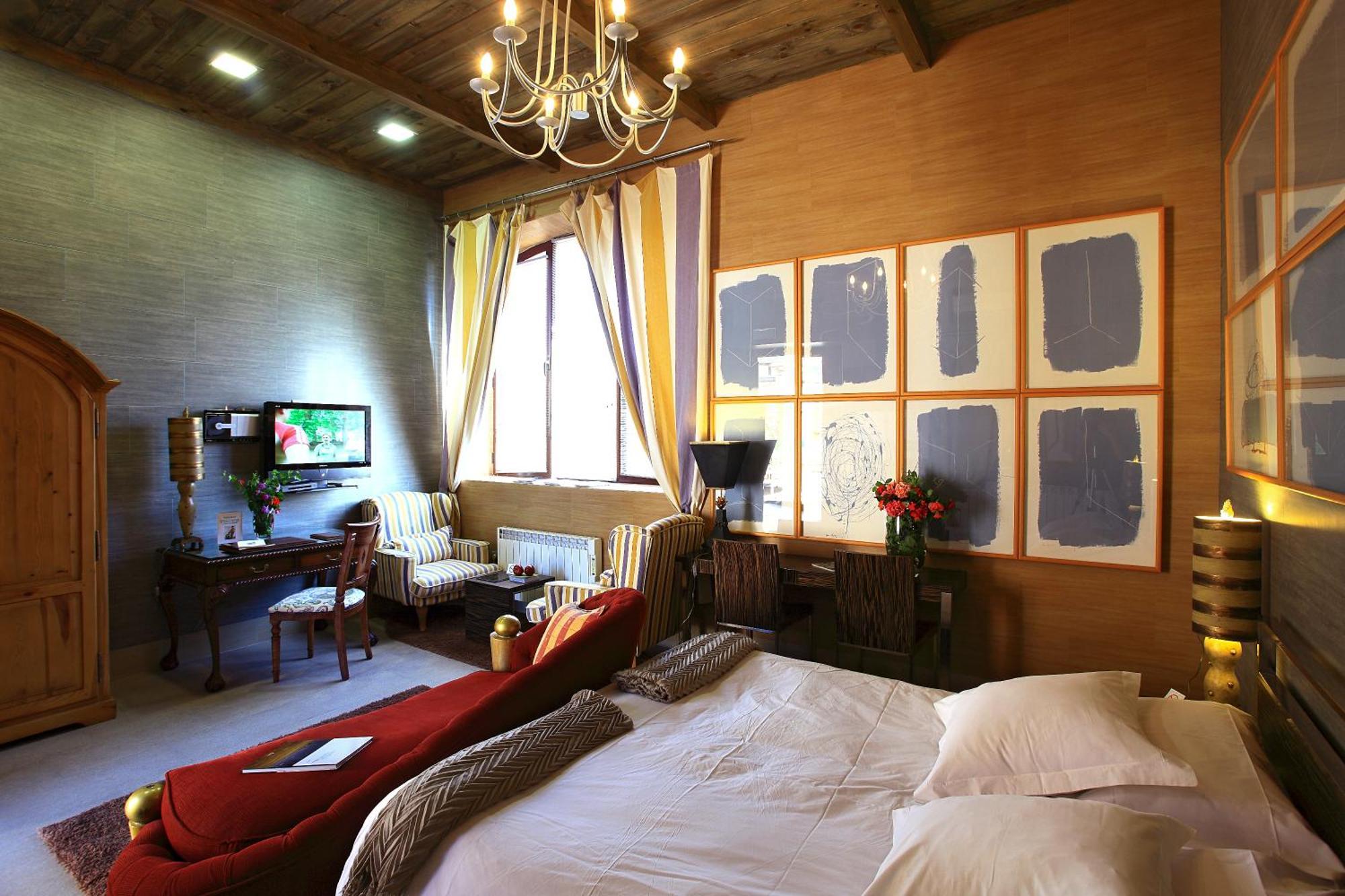 Hotel Boutique Palacio De La Serna Ballesteros De Calatrava Buitenkant foto