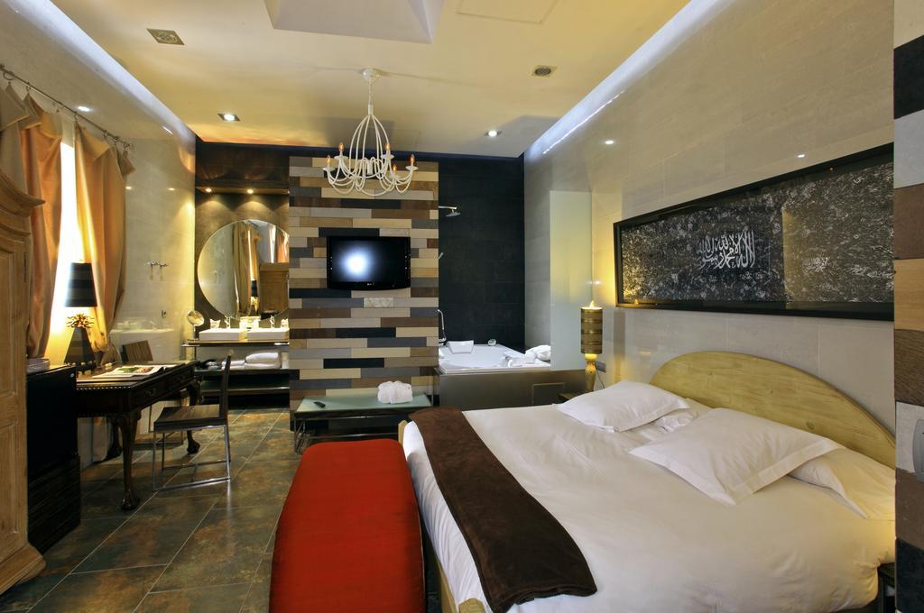Hotel Boutique Palacio De La Serna Ballesteros De Calatrava Buitenkant foto